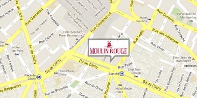 Kat jeyografik nan Moulin rouge