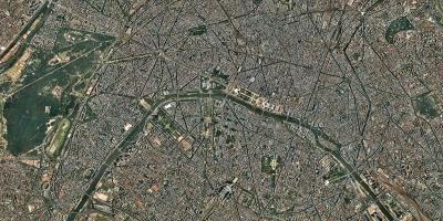 Kat jeyografik satelit Paris