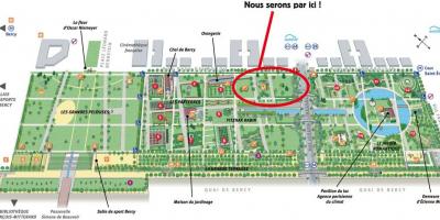 Kat jeyografik nan Parc de Bercy